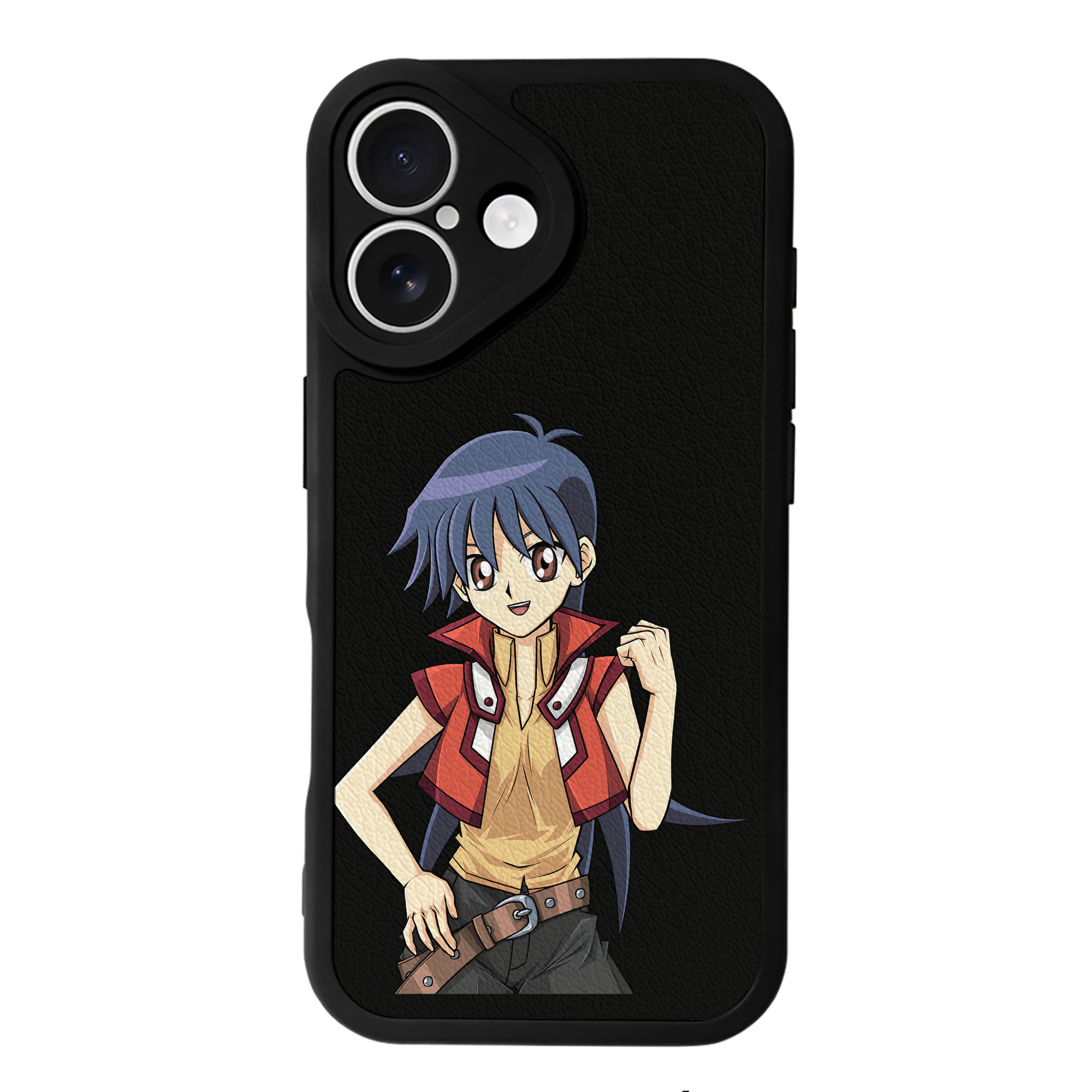 遊☆戯☆王 Yu-Gi-Oh! 【iPhone 16シリーズ対応】シリコンスマホケース（レザー調） 材質：シリコン